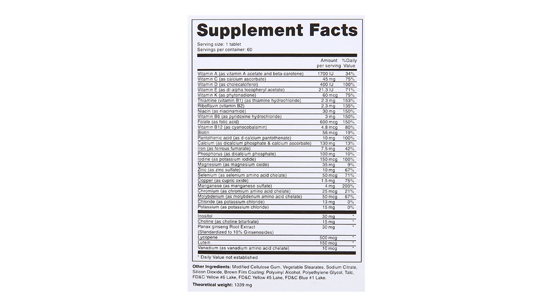 Combo 2 hộp Drlife Multivitamin hỗ trợ nâng cao sức đề kháng hộp 60 viên - 5